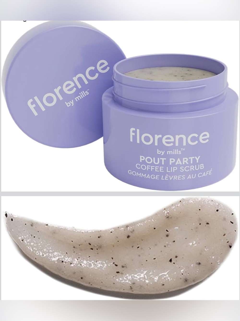 Florence by Mills Pout Party Coffee Lip Scrub .52oz